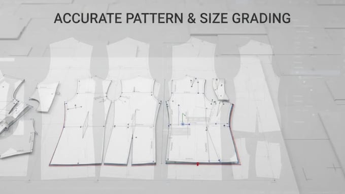 make custom cad sewing patterns and grading