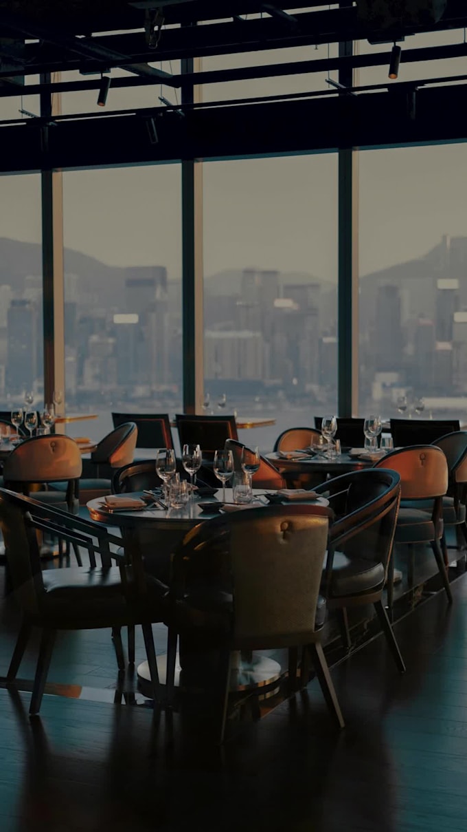 design a modern digital menu board for your restaurant
