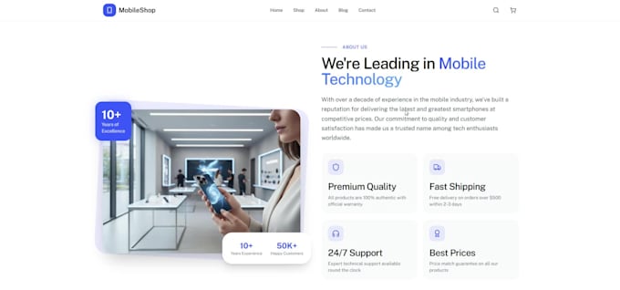 build a modern ecommerce website