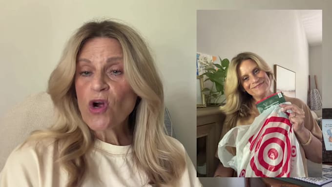 be female ugc spokesperson as woman over 50