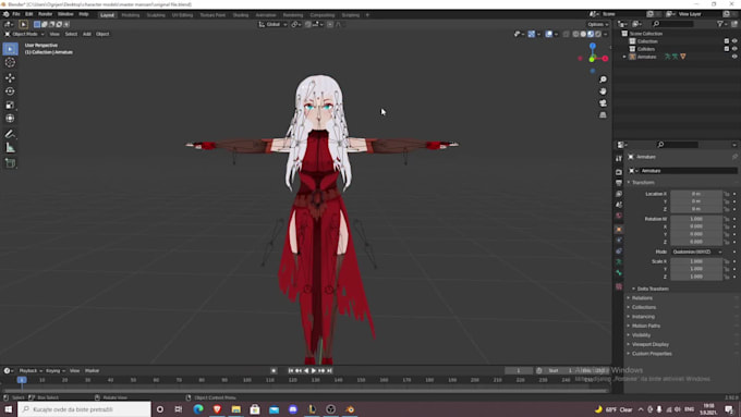 3d vrchat,vrm character,vseeface,rig vrchat avatar,anime 3d model,vtuber model