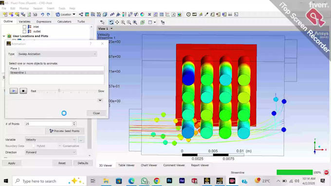 do cfd, fea simulation using ansys fluent, comsol, solidworks
