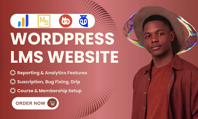 build wordpress lms website with learndash, buddyboss tutor lms pro, masterstudy