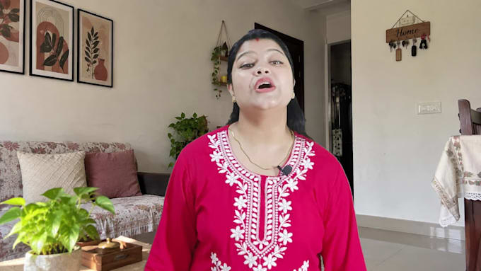 create a hindi spokesperson video for your business