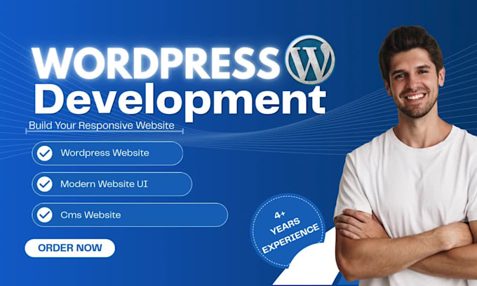 create a wordpress business website, responsive company site, cms website in 72h