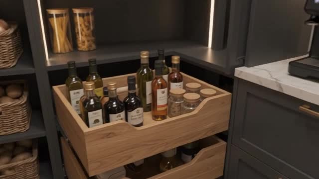 do modern 3d rendering and interior design for kitchen and bathroom