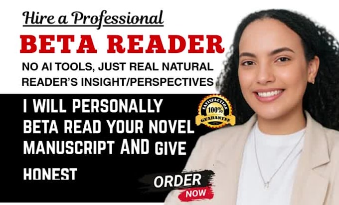 beta read your fantasy book romance novel and give you honest readers feedback