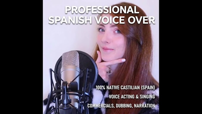 record a professional native spanish voice over