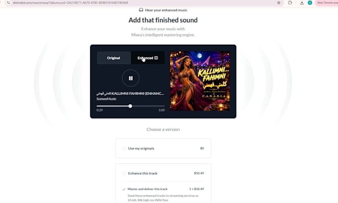 professionally master enhance music and songs for streaming