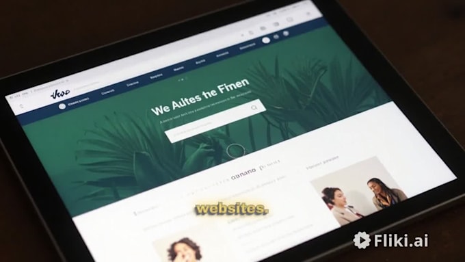 build a modern responsive website
