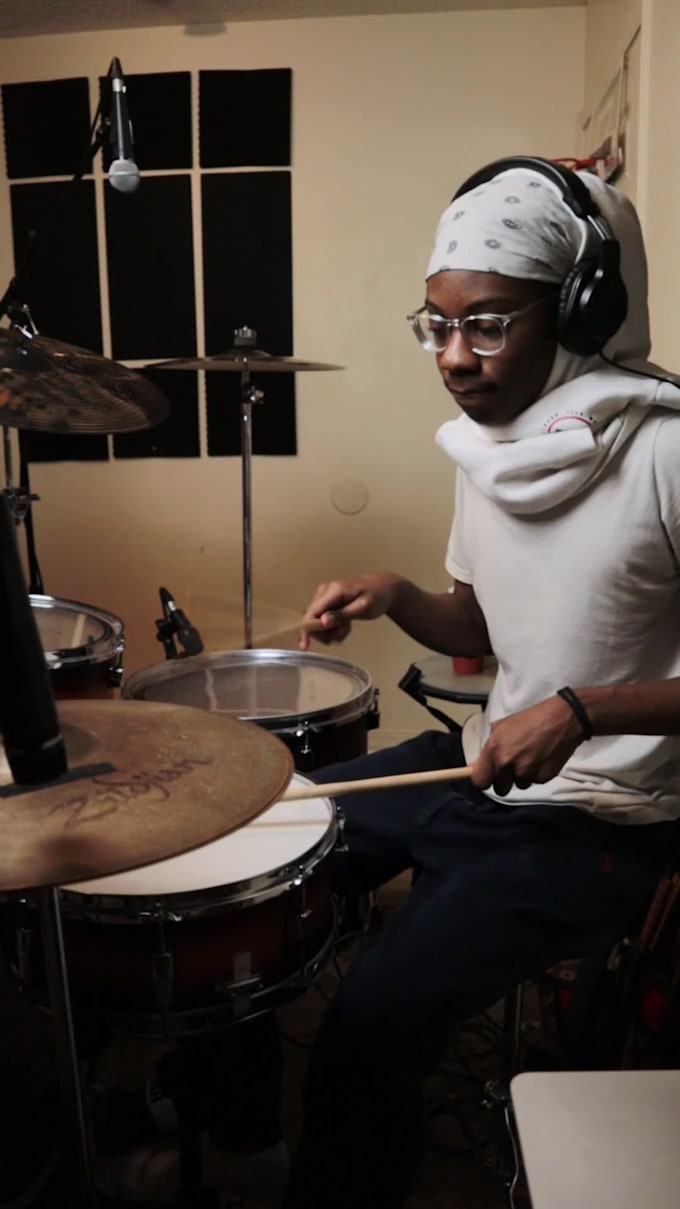 record quality sounding drums on your tracks