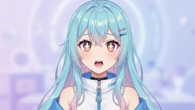 create custom live2d vtuber model and professional vtuber rigging