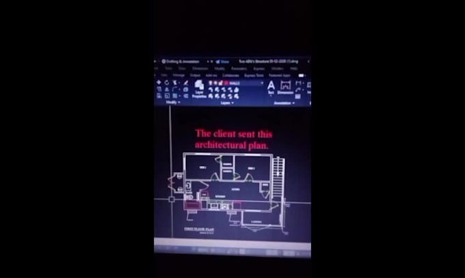do architecture structure drafting in just one day