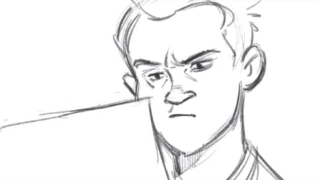 create 2d traditional animation, line art animation, rough sketch animation