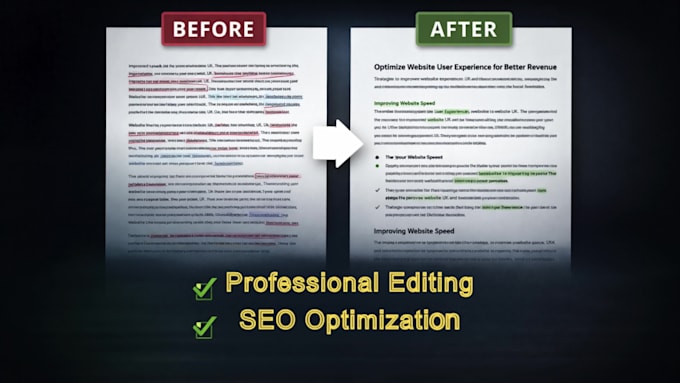 professionally proofread and optimize your SEO blog