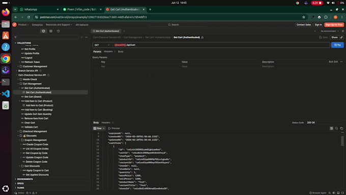 develop a secure backend API using nest js and node js
