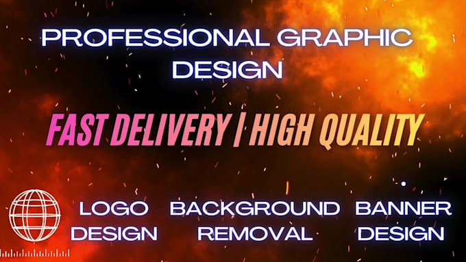 design professional logo, banners, and remove backgrounds