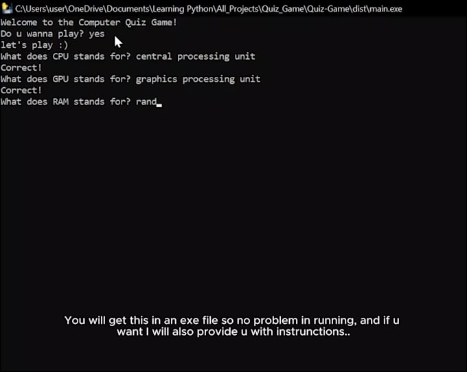 design fun and simple python learning games
