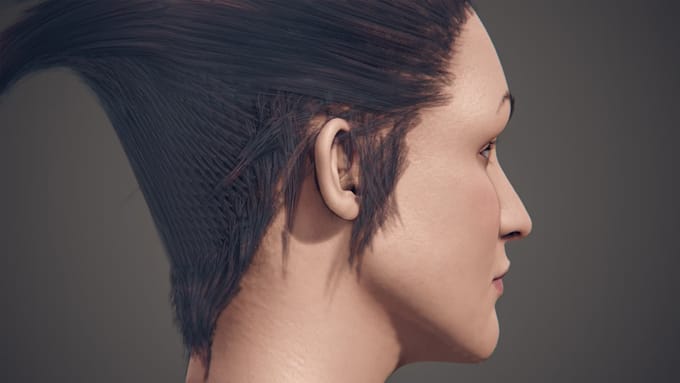 create 3d character model  texturing animation for game