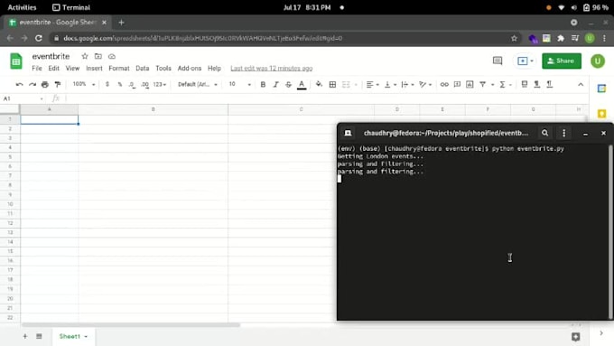 build an automated web scraper and data pipeline in python