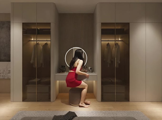 3d interior and exterior design