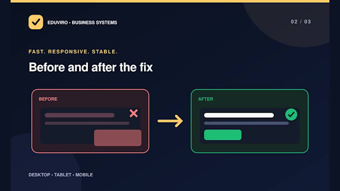 fix wordpress or elementor bugs and responsive issues