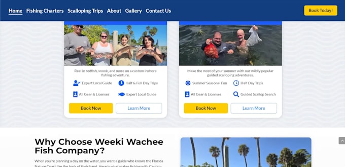 create a 5 page website for your business