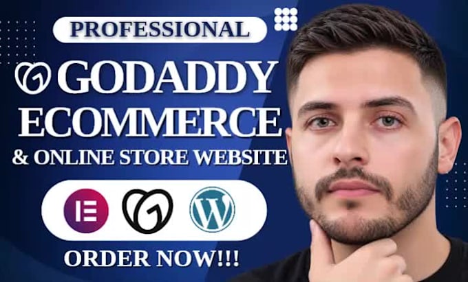 do godaddy website design, redesign godaddy online store with godaddy builder