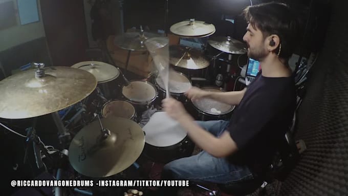 record acoustic drums for your projects