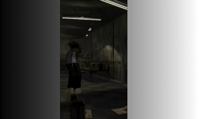 create retro lowpoly 3d music visualizer animation ps1 ps2 y2k style