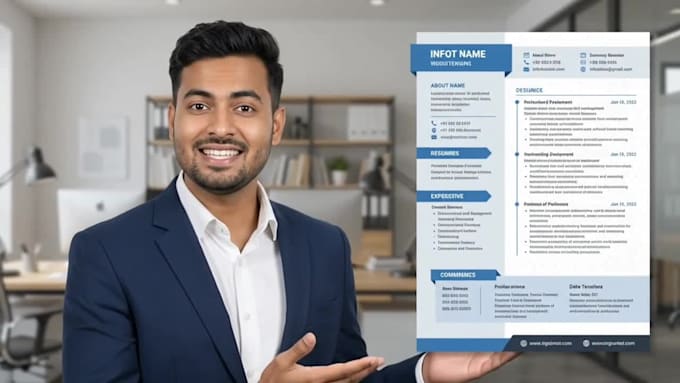 write ats resume, cover letter, bio, and linkedin profile