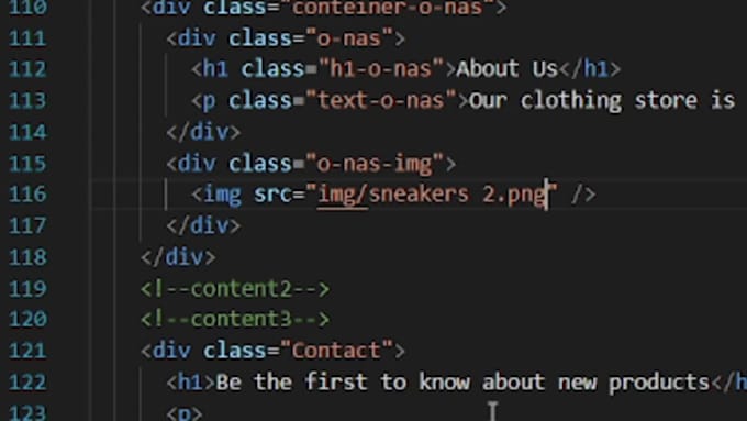 build a modern website