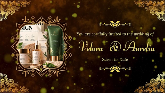 design professional skincare branding, cosmetic packaging