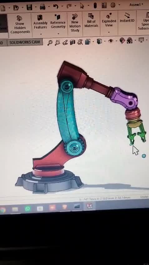 do 3d modeling and design in solidworks