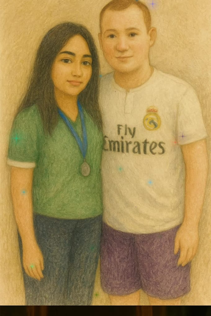 create a royal and realistic ai art of you and your pet