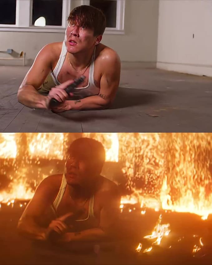 do professional vfx compositing, green screen removal and cleanup