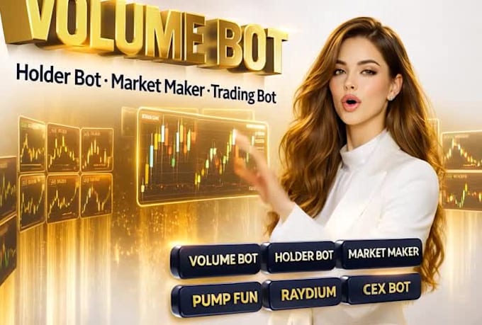 make volume trading arbitrage market maker bot on solana bsc eth polymarket