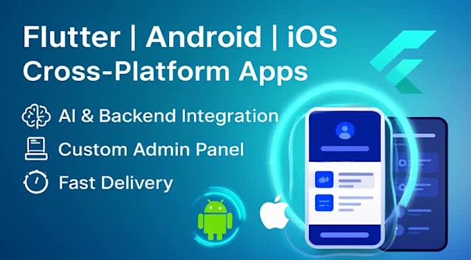 do flutter app development android app ios app ai mobile app flutter development