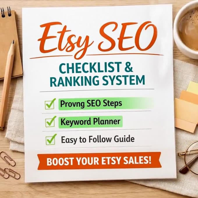 optimize etsy digital planner listings using powerful etsy SEO tags