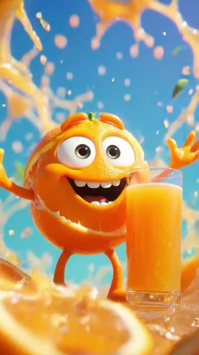 create viral ai talking object videos, ai talking fruit, funny ai content