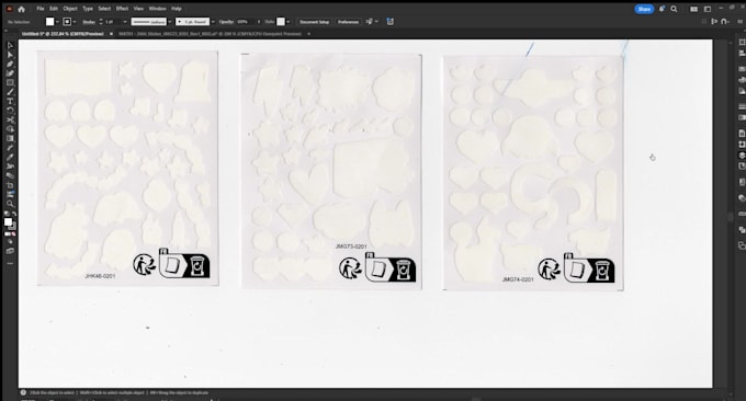 make a diecut dieline or cutcontour files