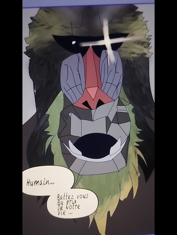 create fantasy creatures for manga and webtoon