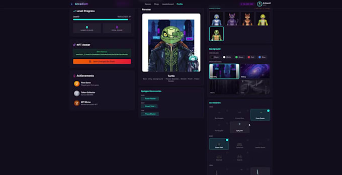 develop HTML5 browser games and web3 blockchain nft games