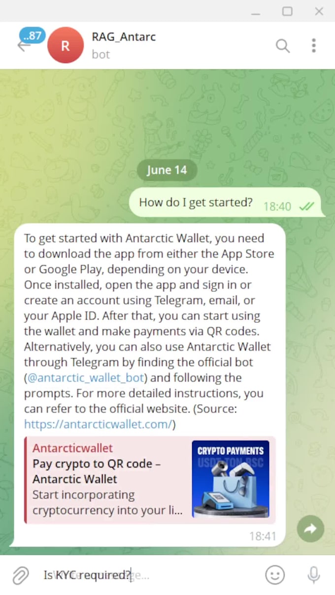 build ai telegram chatbots for customer support