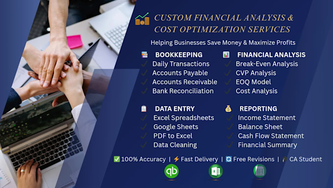 do amazon bookkeeping and financial projections in excel