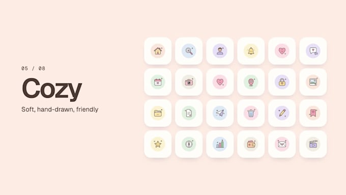 design a custom UI icon set for your app or website in figma