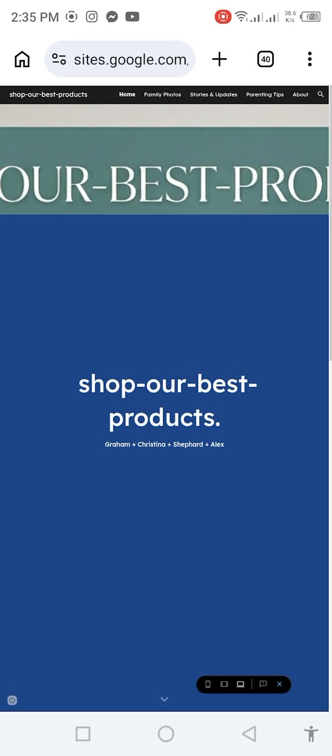 design high converting landing page using google sites
