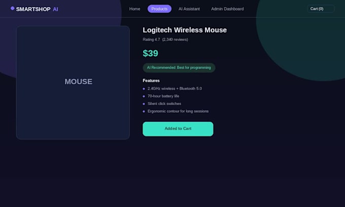 build an ai ecommerce with chatbot and automation