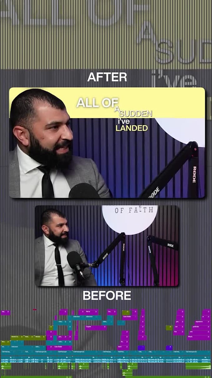 do professional multicam podcast editing and audio mastering