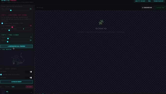 turn your video into a game ready sprite sheet or sticker pack